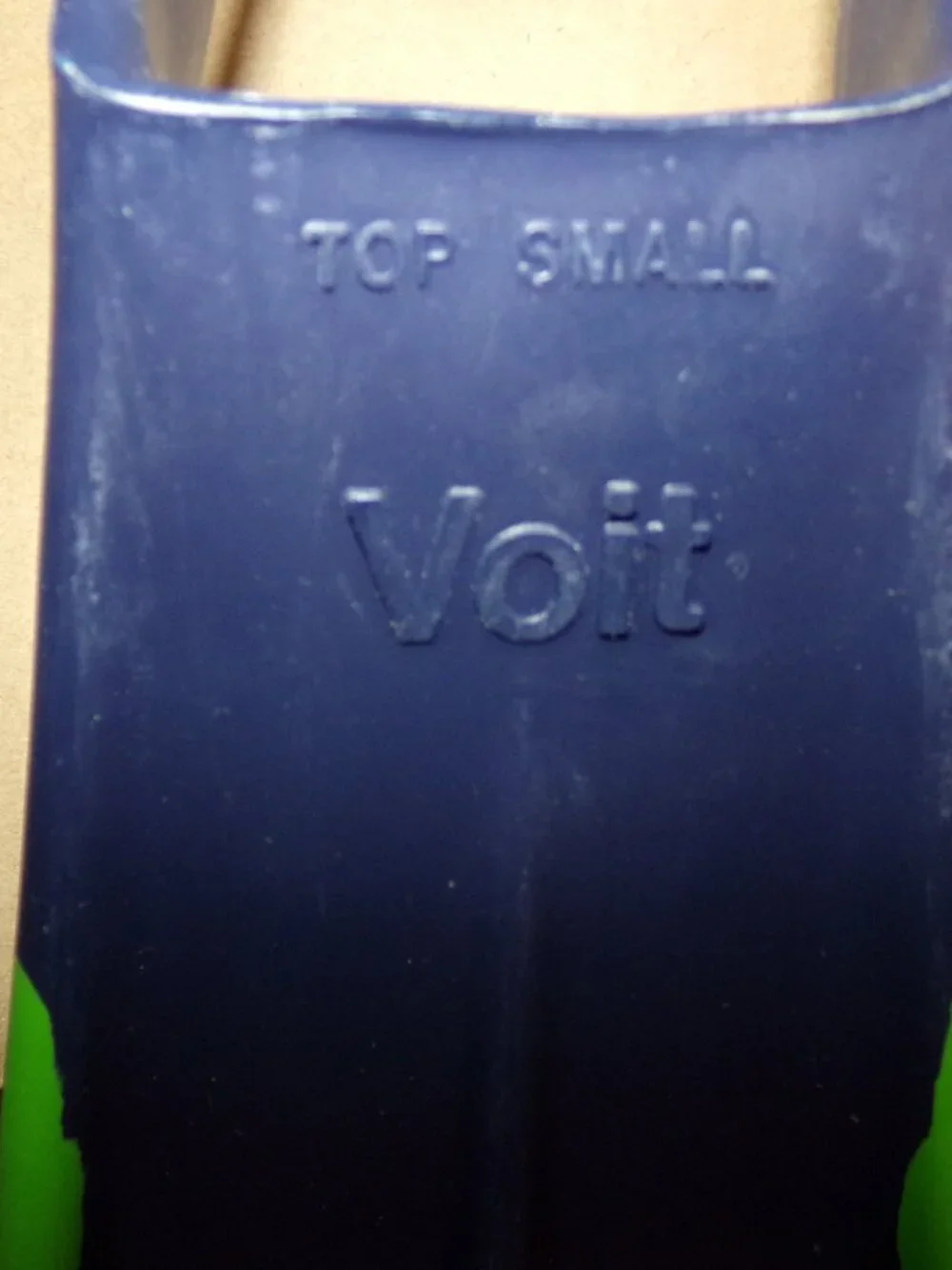 Voit Swim Fins Blue Legendary Swim Fin Design, Unisex, Dual-Density Rubber S 5-7